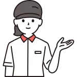 Fast Food Female Clerk Upper Body SVG Icon